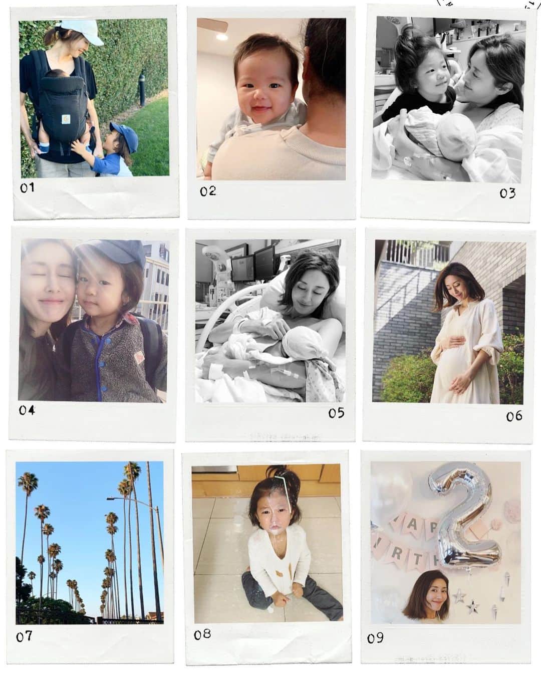 高木りなのインスタグラム：「Goodbye 2019 Hello 2020❤️ あけましておめでとうございます。 2019年は劇的に変わった1年でした。 妊娠、出産、アメリカへ引っ越し、とーちゃんの仕事の環境も変わり、息子の保育園も変わり、全てが一からのスタートとなりました。 2020年！どんな1年になるか今からワクワクです。 今年も宜しくお願い致します❤️ 새해 복 많이 받으세요.  2019년은 변화가 많았던 한해였어요. 임신, 출산, 그리고 미국으로 이사오고, 아빠 일의 환경도 바뀌고, 아들 어린이집도 바뀌고... 모든 것이 새로 시작되었습니다. 2020년! 어떤 1년이 될지 지금부터 두근두근입니다. 올해도 잘 부탁드립니다❤」