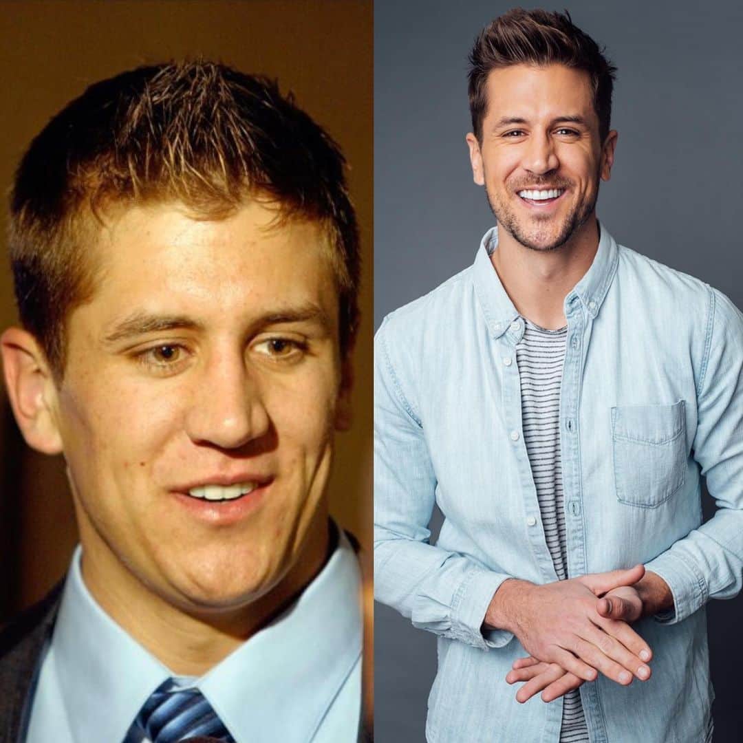 ジョーダン・ロジャースのインスタグラム：「Here’s to a new Decade🎉🎊🍾...and remembering just how bad puberty was  #tenyearchallenge 😂」