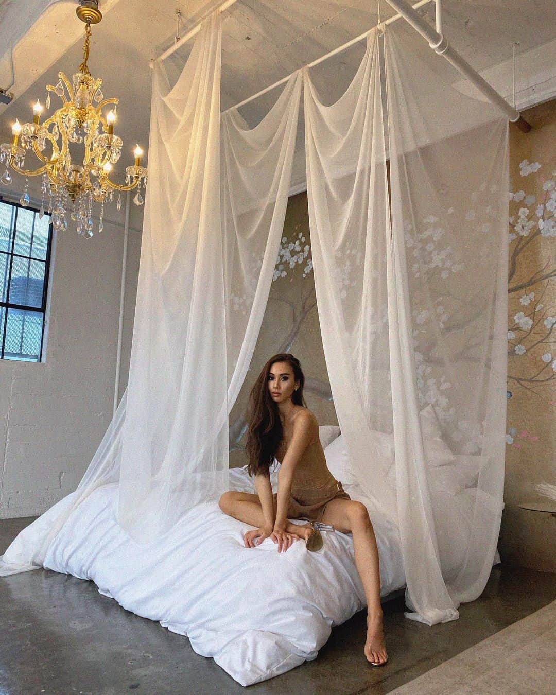 ルミ・ニーリーのインスタグラム：「Just living my dream 🦋 thank you for all the support and love in the last decade it’s been a journey that baby me never would have thought possible! these years finally made me believe that trusting the larger plan allows it to come to be 💖 so ready for what’s next and hope love carries you through in 2020 🕊✨」
