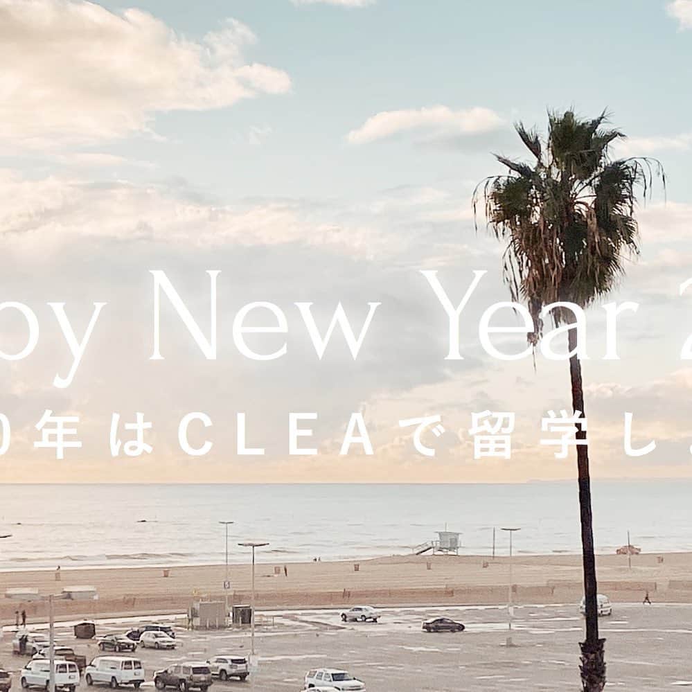 CLEAさんのインスタグラム写真 - (CLEAInstagram)「☀︎🎍Hello, 2020🎍☀︎ 「2020年はCLEAでLA留学しよう🇺🇸」 #CLEA #そうだcleaに留学しよう」1月1日 8時35分 - lyfco_global