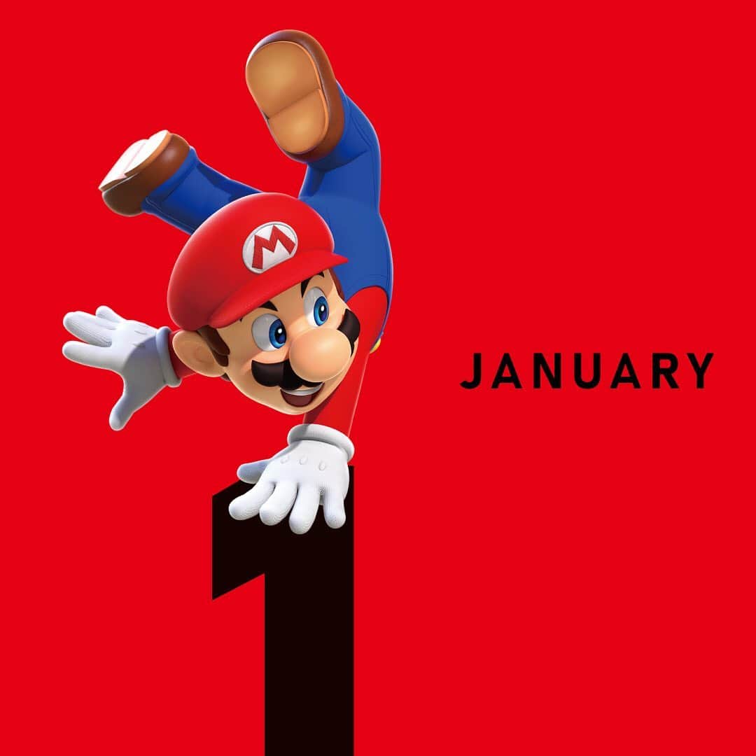 任天堂さんのインスタグラム写真 - (任天堂Instagram)「#2020年 #1月 #マリオ #Mario #Nintendo #任天堂」1月1日 9時15分 - nintendo_jp