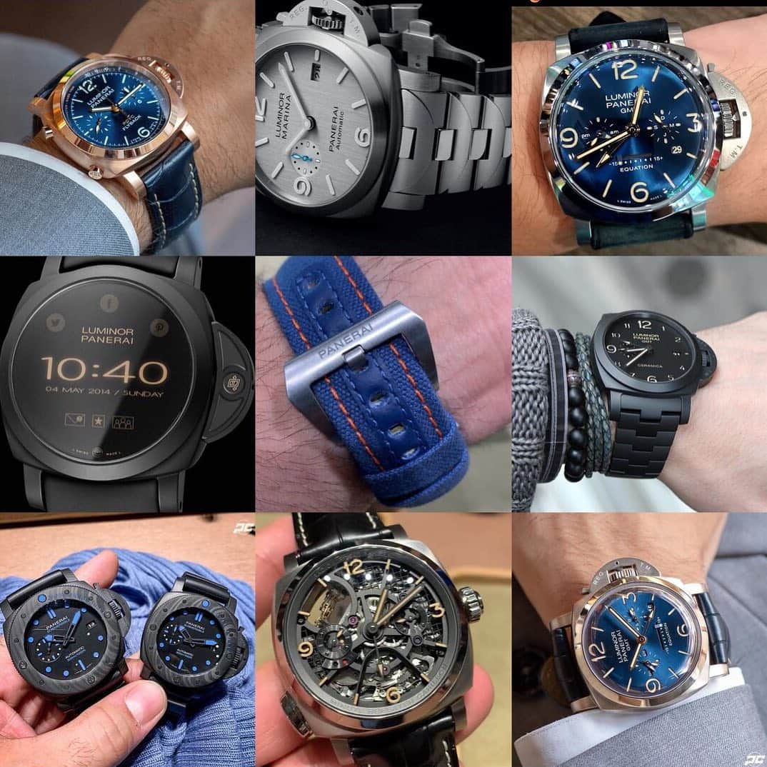 パネライのインスタグラム：「Did you make the top nine from 2019?  Thanks to all the followers who contribute amazing content to the page. Look forward to seeing new faces and pictures so keep them coming! #paneraicentral」