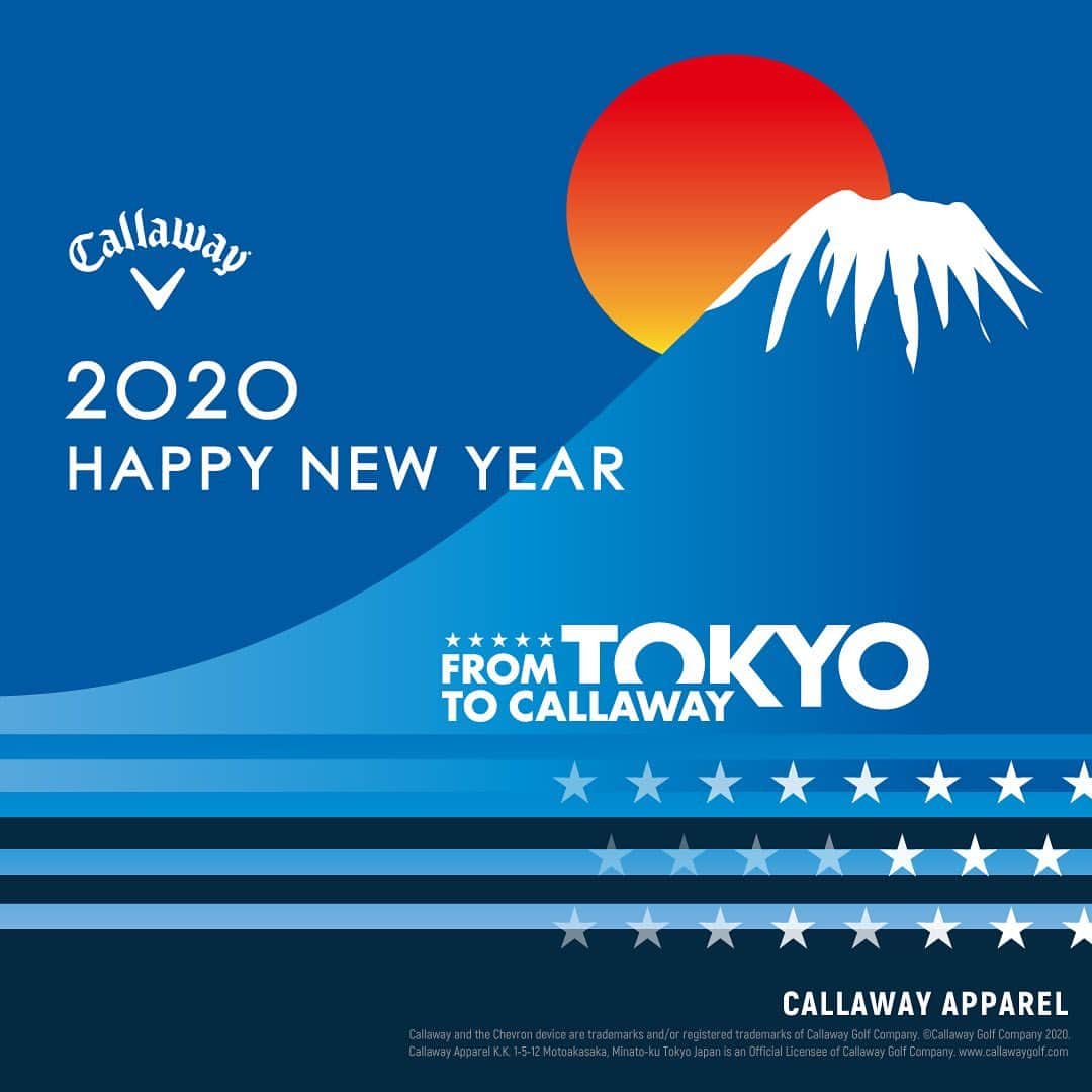 callawayapparel(キャロウェイアパレル）さんのインスタグラム写真 - (callawayapparel(キャロウェイアパレル）Instagram)「・ ＼✨A HAPPY NEW YEAR 2020✨／ 🎍 新年おめでとうございます🎍 『FROM TOKYO TO CALLAWAY』がシーズンテーマです。 本年もどうぞよろしくお願いいたします⛳️✨ #キャロウェイ#キャロウェイアパレル#callawayapparel#enjoyyourgame#ゴルフ#ゴルフウェア#golf#女子ゴルフ#男子ゴルフ #FROMTOKYOTOCALLAWAY」1月1日 12時16分 - callawayapparel_japan