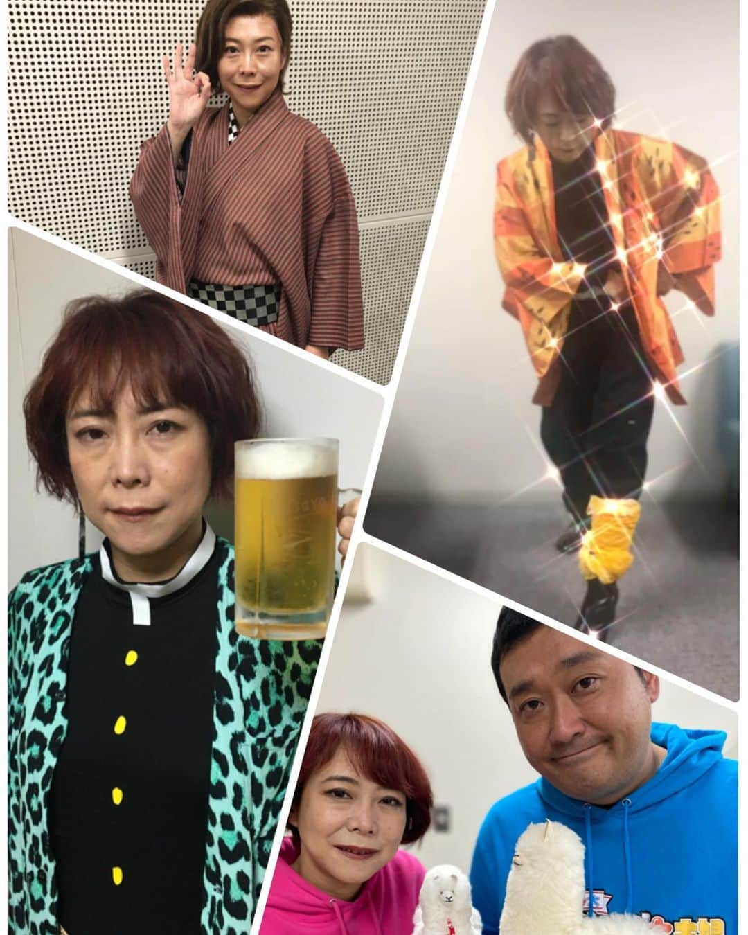 椿鬼奴さんのインスタグラム写真 - (椿鬼奴Instagram)「あけましておめでとう御座います🍻 今年も夫婦共々よろしくお願いします🙇‍♀️🙇 #椿鬼奴 #グランジ大 #2020 #ぱちぱち夫婦」1月1日 15時48分 - tsubakioniyakko