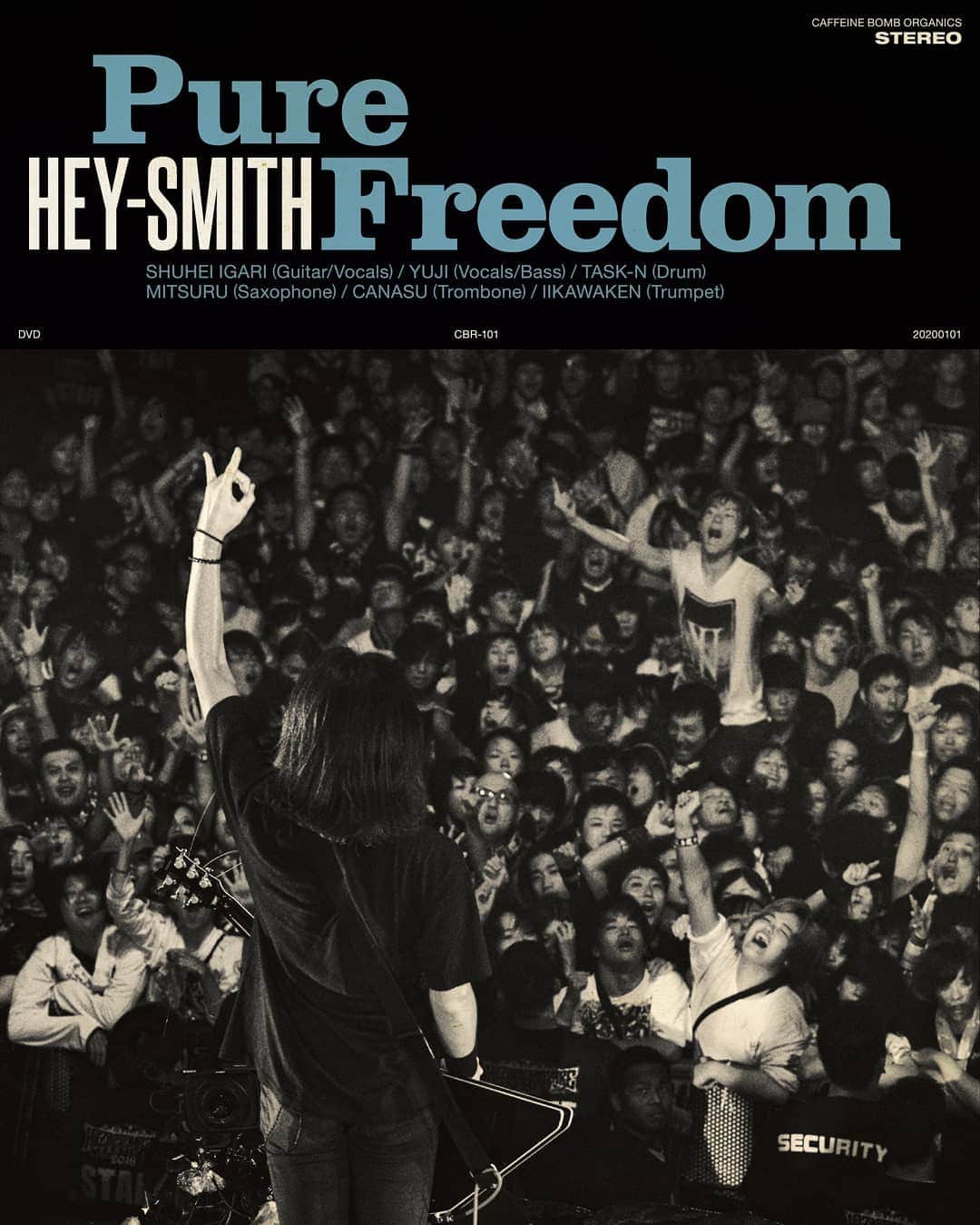 HEY-SMITHのインスタグラム：「＼＼ 謹賀新年 ／／ 明けましておめでとうございます。  NEW DVD & Blu-ray 『 Pure Freedom 』 本日2020年1月1日(水)発売！！ 特設サイト http://hey-smith.com/pure_freedom/」