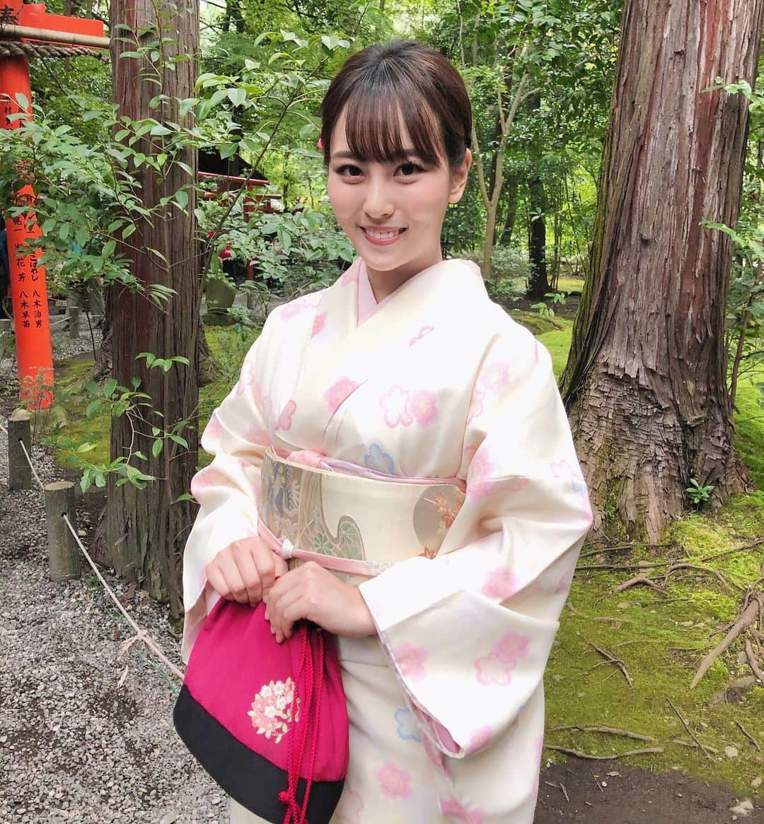 森田真理華さんのインスタグラム写真 - (森田真理華Instagram)「あけましておめでとうございます  2020年は最高に幸せな一年にすると心に決めた✔️ とてもいい年になる気がする〜  #kimono」1月1日 16時57分 - marika__morita