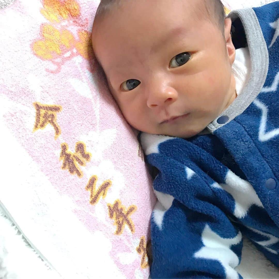 宮脇静香さんのインスタグラム写真 宮脇静香instagram 成長記録 あおさん 目が見えてきたのか 目が合うとニヤッて笑うことが 多くなりました 2枚目の動画は音声 にしてるけど お姉ちゃんが引き笑いで 笑いを誘ってて 急に冷められた画