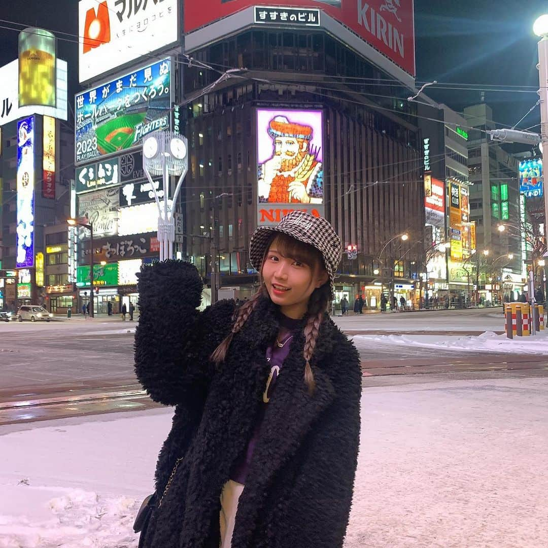 小山涼香さんのインスタグラム写真 - (小山涼香Instagram)「すすきのナイトーーーーー！！」1月1日 19時00分 - k___s4