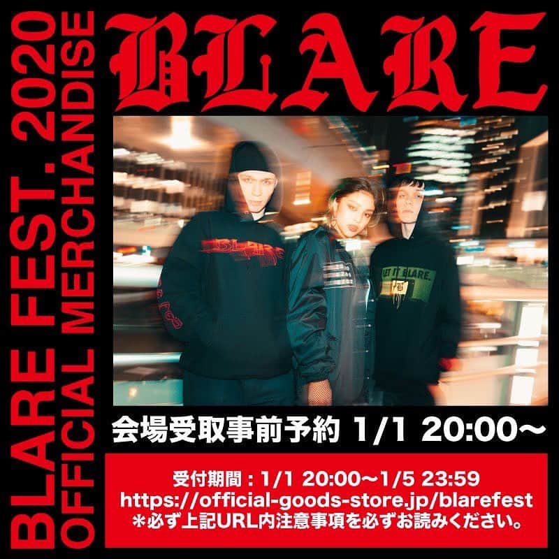 coldrainさんのインスタグラム写真 - (coldrainInstagram)「‪只今よりBLARE FEST.オフィシャルグッズ会場受け取り予約販売開始！‬ ‪official-goods-store.jp/blarefest‬ ‪＊各商品の生産量に限りがあるため売切れとなる場合があります。‬ ‪＊ご注文はお一人様1回のみ‬ ‪＊各商品・各サイズ1点まで‬ ‪(ラバーバンド、タオルは１色1点まで)‬ ‪＊引き取りは身分証明書を必ずご用意下さい‬。」1月1日 20時00分 - coldrain_official