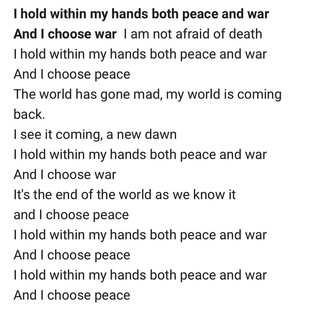 グライムスのインスタグラム：「Will the future be good?  In a dark moment I fed “Talk to Transformer” this scary prompt, and it wrote back this beautiful hopeful poem.  My first vibe of the decade  Making things with new life forms seems cool -  #talktotransformer 🎨🐷」