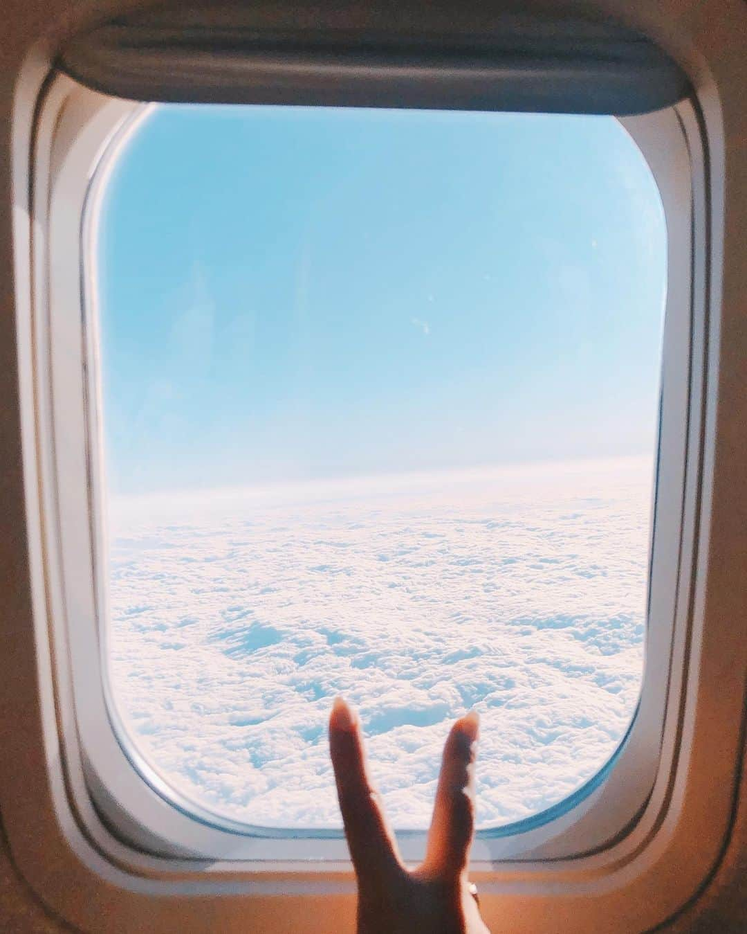 谷まりあさんのインスタグラム写真 - (谷まりあInstagram)「元日に空の風景が見えるなんて最高でした🥺💙」1月1日 21時05分 - mariaaaa728