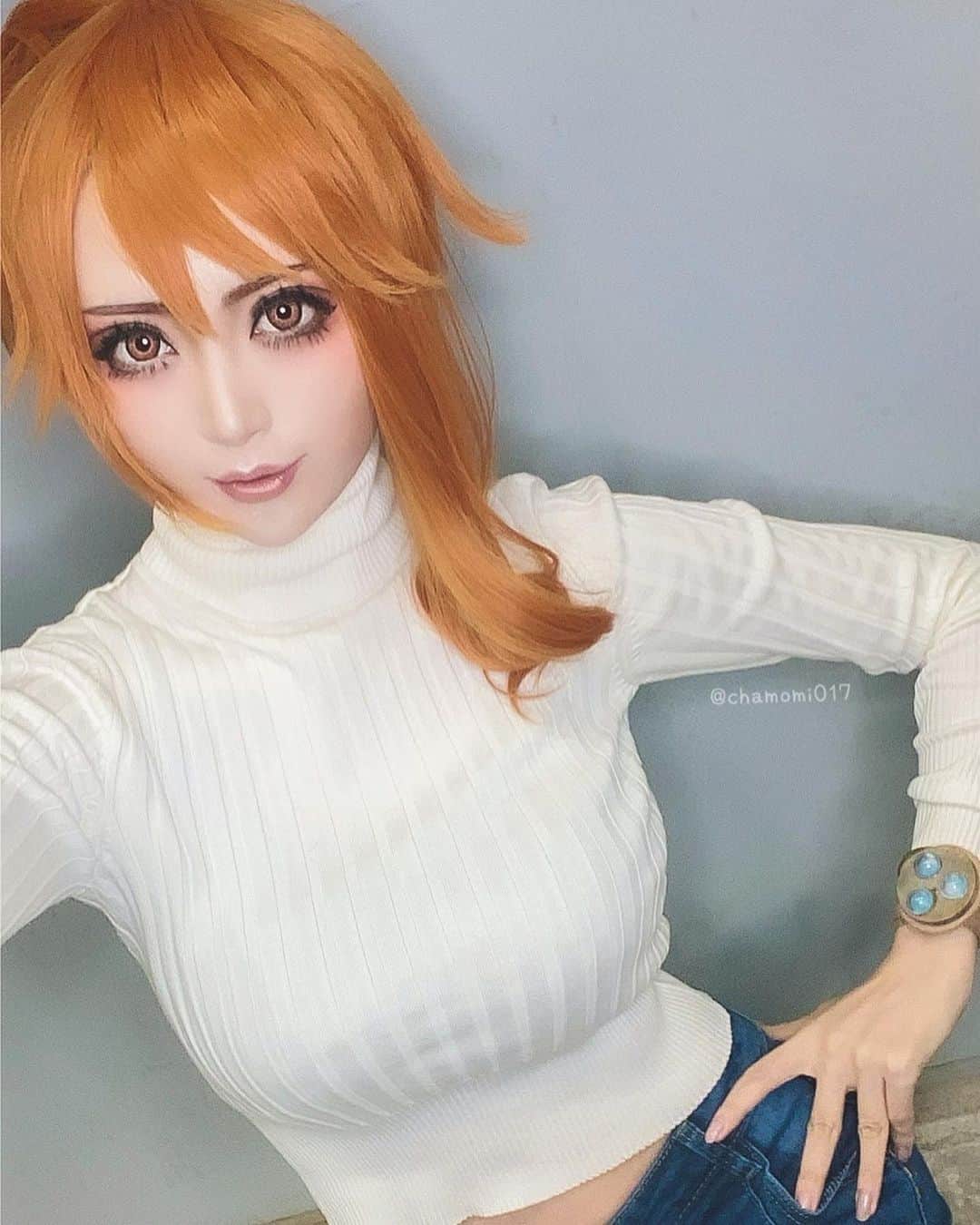 華密美琉さんのインスタグラム写真 - (華密美琉Instagram)「コミケ四日間ありがとうございました!! #comicmarket #comicmarket97  ツイートはこちら💁‍♀️ https://twitter.com/chamomi017/status/1212011939724840962?s=21 #コミケコスプレ #コミケ #コミケ97 #コミケ4日目  #コミックマーケット97  #コミックマーケット #C97 #c97コスプレ #onepiece  #nami #namicosplayer #namicosplay #ワンピース #ナミ #ナミコスプレ  寒い中ご参加お疲れ様です🌼🌼🌼 いろんな方にお会いできて嬉しいです!! また次のコミケで会いましょう🌼 2020年もよろしくお願いしますッ!! ブログを更新しました⬇︎ https://lineblog.me/chamiblog/archives/1986605.html」1月1日 21時37分 - chamomile_chami