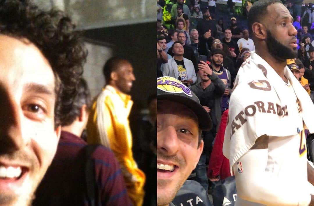 アダム・シャピロのインスタグラム：「2010/2020 Kobe/Bron Bron I’m a doooooooooork」