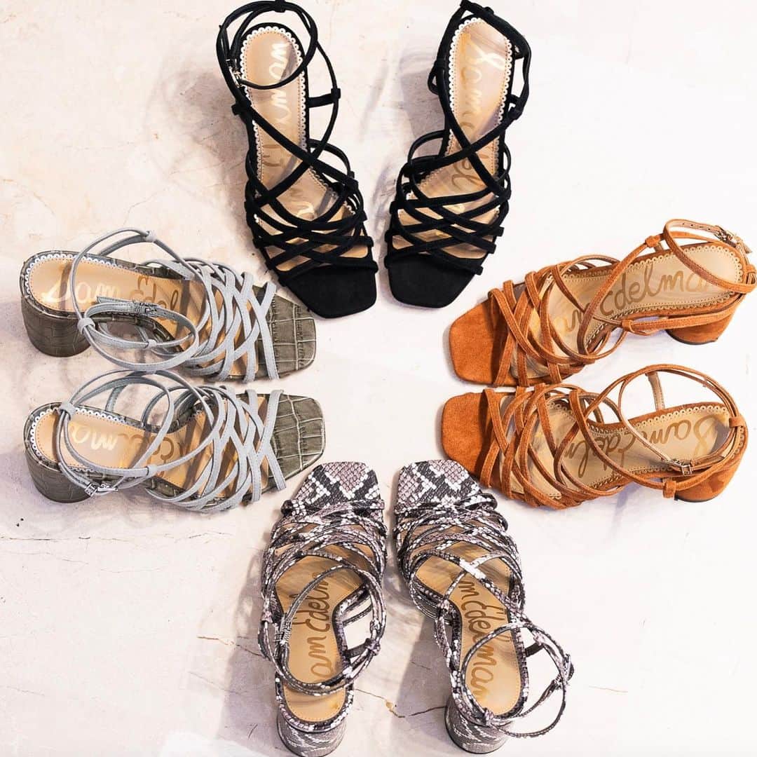 サムエデルマンのインスタグラム：「New year, new y̶o̶u̶ shoes #TheDaffodil #SamEdelman」