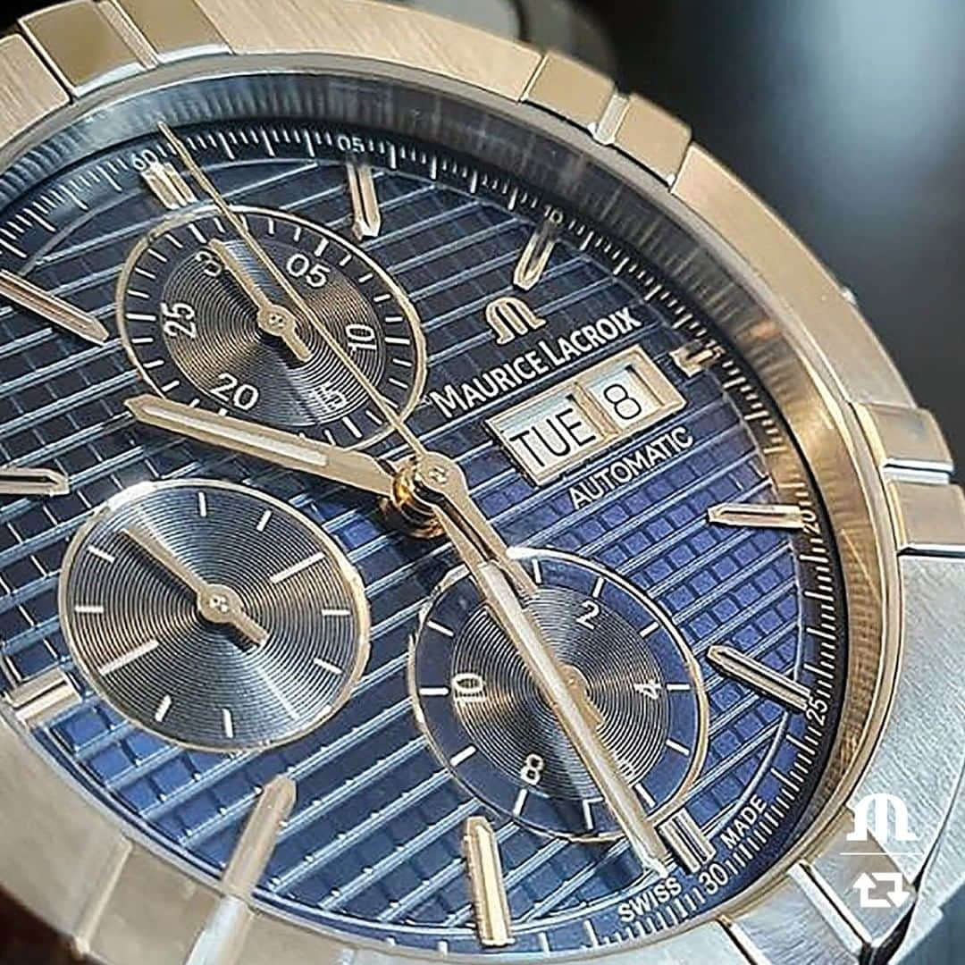 モーリスラクロアさんのインスタグラム写真 - (モーリスラクロアInstagram)「Looking for a vigorous watch?  Choose the powerful design of the #AIKON Automatic Chronograph 44mm. #BeYourAikon #YourTimeIsNow  Big thanks to @maurice.lacroix.watch.club for sharing!  Don't forget to use the hashtag #MLpickoftheweek to be featured in our feed!  #MauriceLacroix #Watch #Reloj #LuxuryWatch #Swisswatch #HauteHorlogerie #Swisswatchmaking #Watchmaking #Wotd #Watchesofinstagram #Watchfam #Watchlife #Swissmade #Whatsonmywrist #Watchoftheday #Watchaddict #Dailywatches #instawatchdaily #instawatches #Wiwt #Womw」1月2日 2時00分 - mauricelacroix