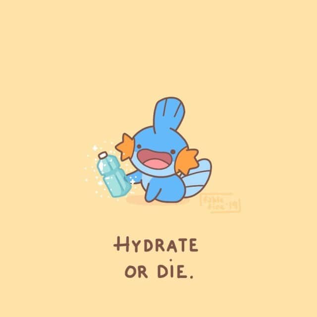 Tumblrさんのインスタグラム写真 - (TumblrInstagram)「Happy New Year! Don’t forget to hydrate 💧 — fablefire.tumblr.com⁠ #tumblrstaffpicks: @fablefire⁠ #pokemon #stayhydrated #loveyourself」1月2日 2時35分 - tumblr