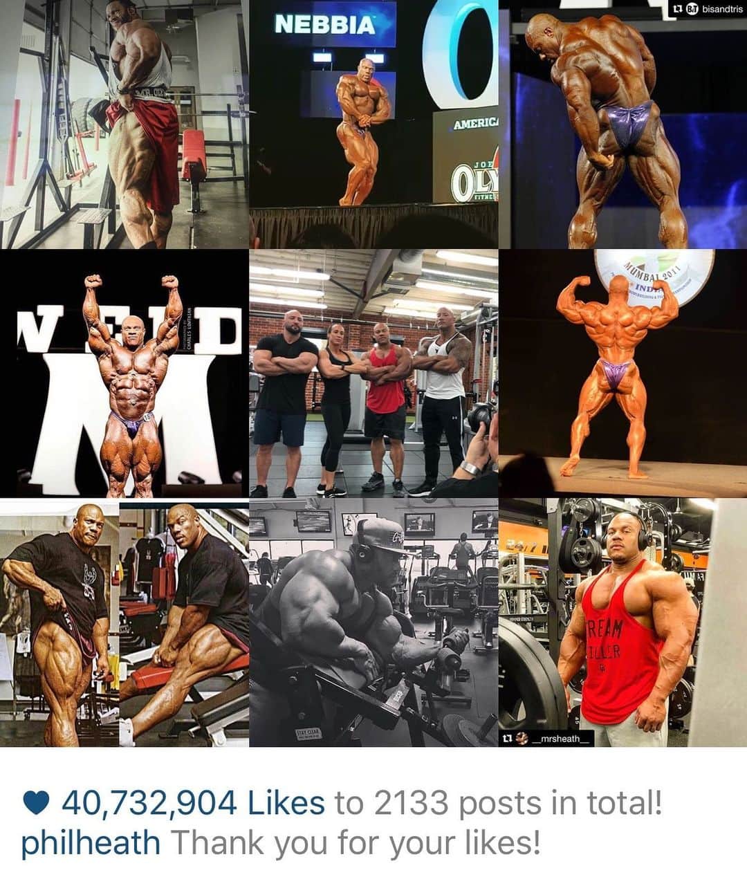 Phil Heathのインスタグラム：「Goodbye 2019 and hello to the new decade of 2020! I’m thankful for everything and I am so excited for the road ahead. I wish you all a great year and a great decade. Whatever challenged you in the past has only strengthened your armor for the journey ahead so be encouraged, be strong, be in full gratitude and live this life to its fullest!!!! Now it’s time for me to eat because I definitely stayed out too late and enjoyed NYE pretty hard. Thanks @rocshabazz and @shaq for putting up with me lol.」