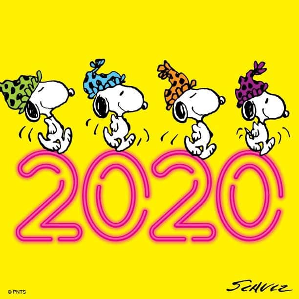 スヌーピーさんのインスタグラム写真 - (スヌーピーInstagram)「Welcome, 2020!」1月2日 5時03分 - snoopygrams