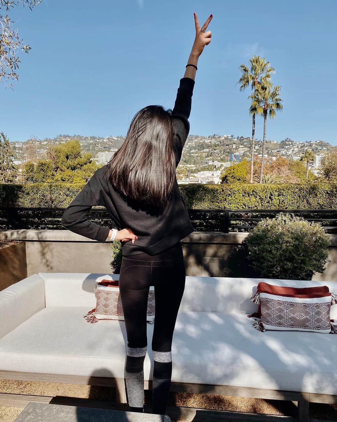 ルピン・ワンのインスタグラム：「Hi. 2020!  I'm ready for this decade!」