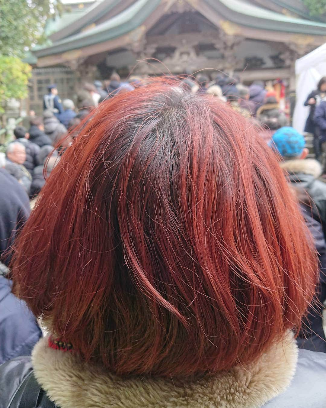 佐藤大さんのインスタグラム写真 - (佐藤大Instagram)「夫婦で初詣へ #三吉神社 #秋田 #人が多い」1月2日 14時29分 - satodaidaidai