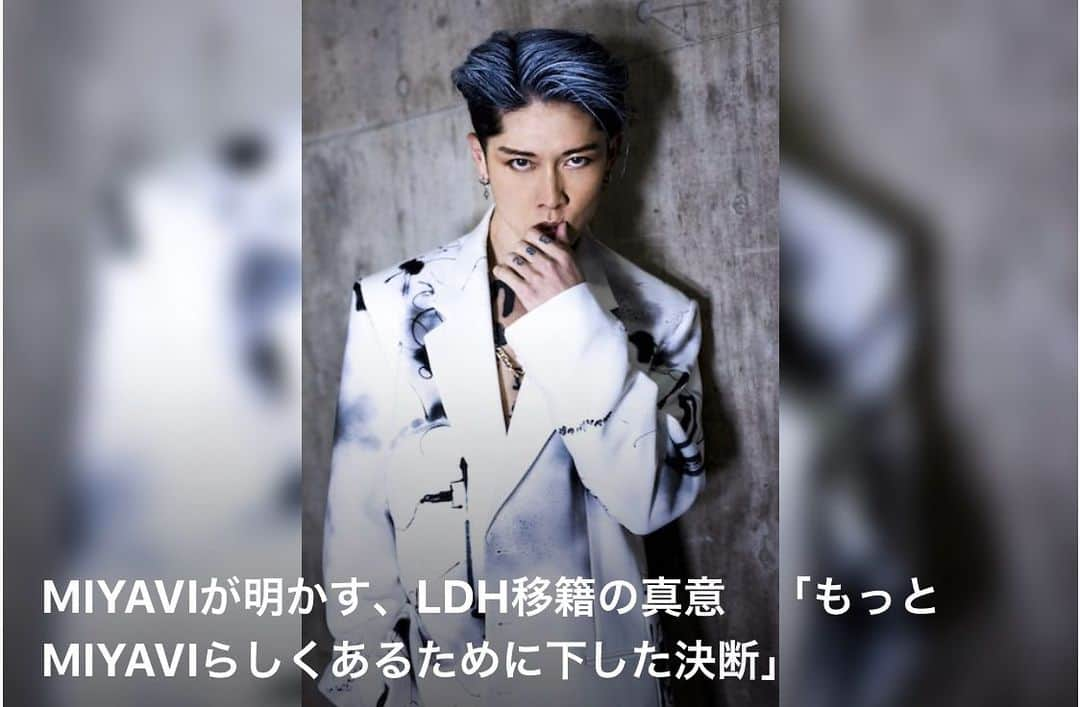 MIYAVI（石原貴雅）のインスタグラム