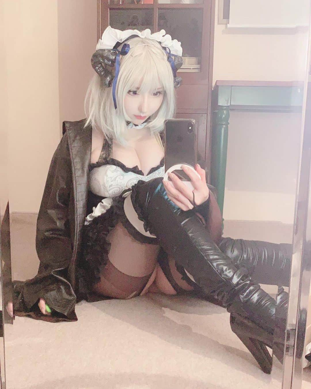 サクさんのインスタグラム写真 - (サクInstagram)「#sexy #sexycosplay#oppai#pretty #prettycosplay#sakuayaka #sakucosplayer #saku #cosplay #cosplayer」1月2日 15時01分 - cosplay_saku