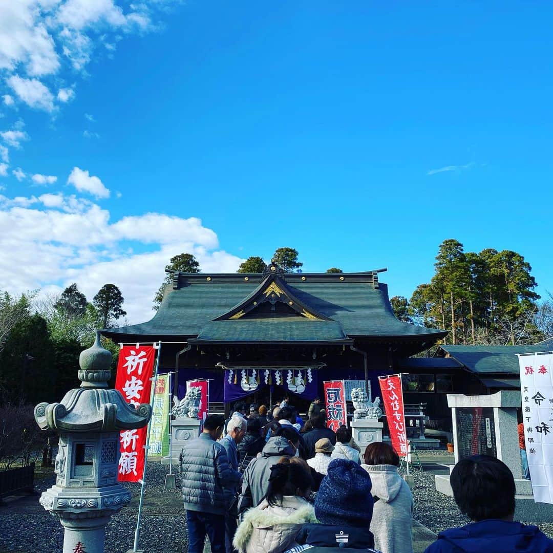 角田陽一郎さんのインスタグラム写真 - (角田陽一郎Instagram)「初詣。八街神社。」1月2日 15時11分 - kakuichi44