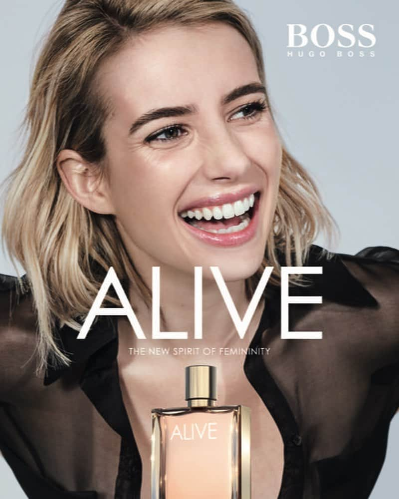 エマ・ロバーツさんのインスタグラム写真 - (エマ・ロバーツInstagram)「So happy to announce that I am joining @lauraharrier @brunamarquezine and @chloebennet as the face of ALIVE, the new female fragrance by @boss! More to come in March, stay tuned…#FeelALIVE 🌻❤️」1月31日 20時13分 - emmaroberts