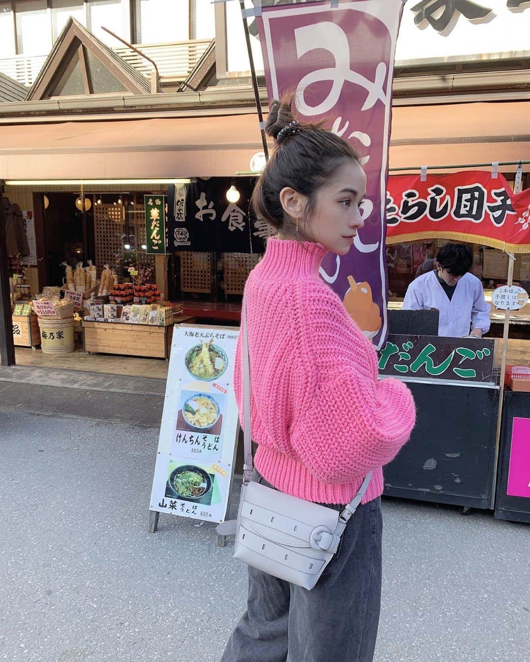 大森美知さんのインスタグラム写真 - (大森美知Instagram)「私服 knit @zara pants @milkfedjp  bag @jandmdavidson  好物の鴨南蛮お蕎麦たべに。 ドライブは楽な格好に限る。 早くアウター無しの春にならないかなぁ🌸  #みちしふく#私服 #jandmdavidson#bag  #jandmdavidsonSS20 #zara#tops#ootd #milkfed#ミルクフェド」1月31日 20時35分 - michi_oomori_official