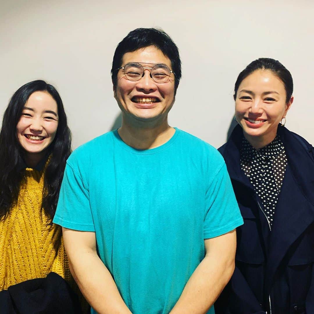 松尾諭のインスタグラム：「井川先輩と葉月が観に来てくれましたー！ #井川遥  #清水葉月  #fmg  #アルトゥロ・ウイの興隆」