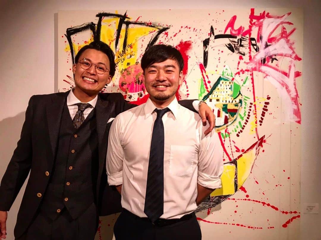 花田優一のインスタグラム：「、 HAPPY BIRTHDAY my bro,SAY-WRONG 叔父さん。誕生日おめでとう。」