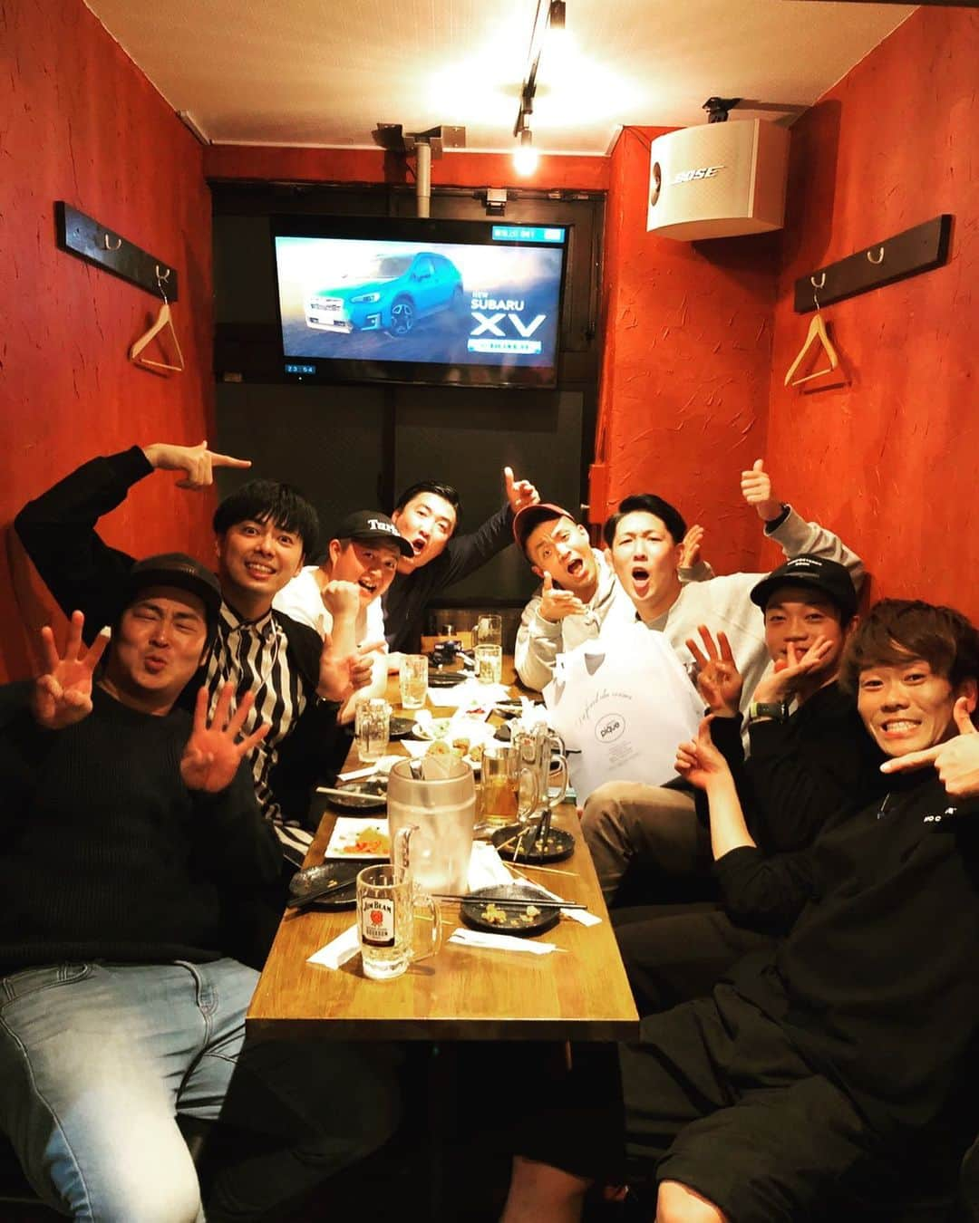 ノリさんのインスタグラム写真 - (ノリInstagram)「毎年恒例青山会。男臭い飲み会🍻。飲んでないけど。  #今年も宜しくお願い致します #吉本興業 #吉本芸人 #ネルソンズ青山 #ラフレクラン西村 #しゃかりき光 #コネオインターナショナル #放課後ハートビート松下シュート #おばたのお兄さん #笠原ゴーフォワード #バビロンノリ #バビロン #トリオ #ネタ#漫才 #youtube #tiktok #twitter #sns」1月31日 12時49分 - nori_0623