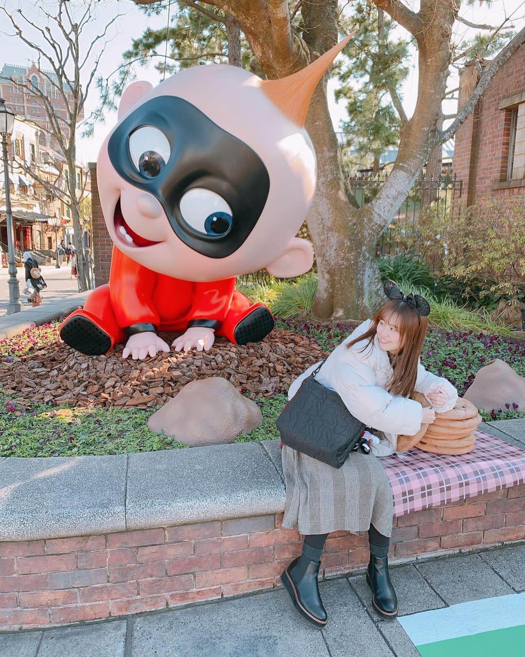 日岡なつみのインスタグラム：「👶🏻🍪🍪 インクレディブルをわりと最近ちゃんと観たら大好きな作品になったんだけど、特にジャック・ジャックが好きー！成長したところも見てみたい。」