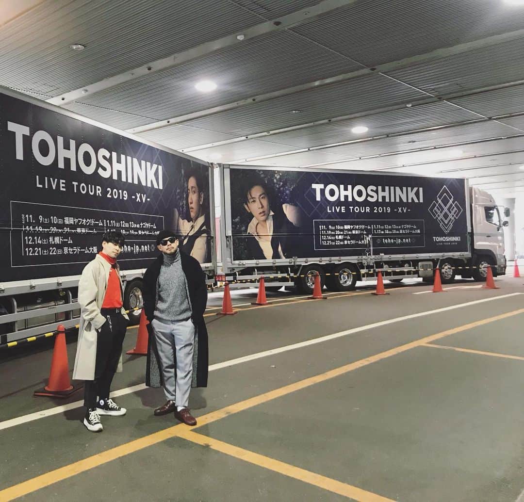 SONNYのインスタグラム：「@kenzomasuda_ganmi  @tvxq.official  #tourlife  #トントラ #東方神起」