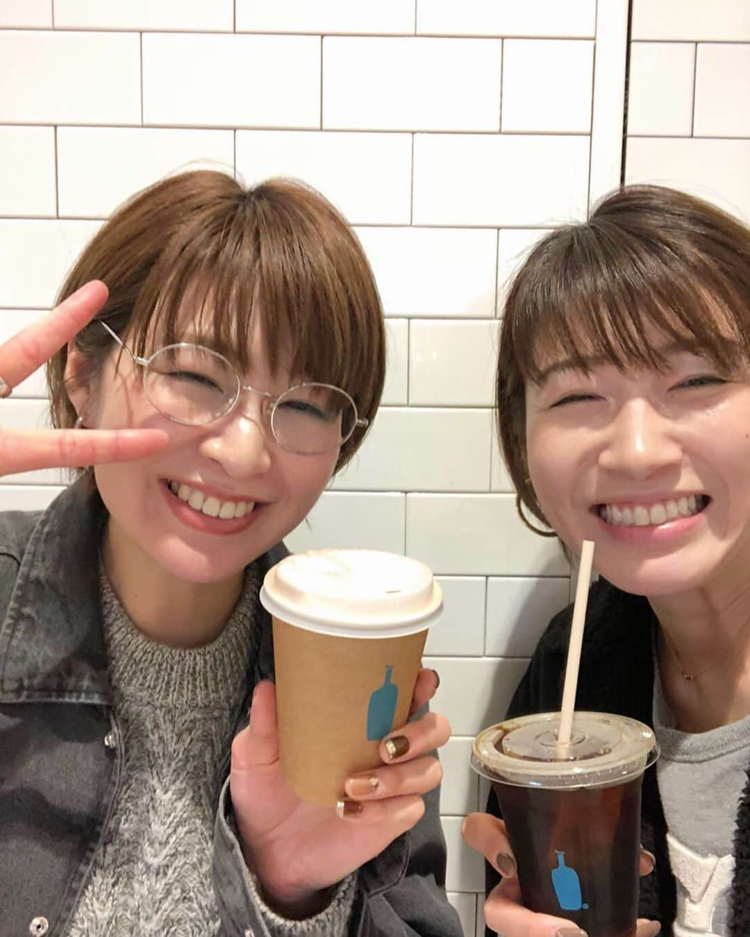 木村沙織さんのインスタグラム写真 - (木村沙織Instagram)「. 会った瞬間 恥ずかしいくらい双子コーデだった日👯‍♀️ . . #☕️」1月31日 13時49分 - saoriiiii819