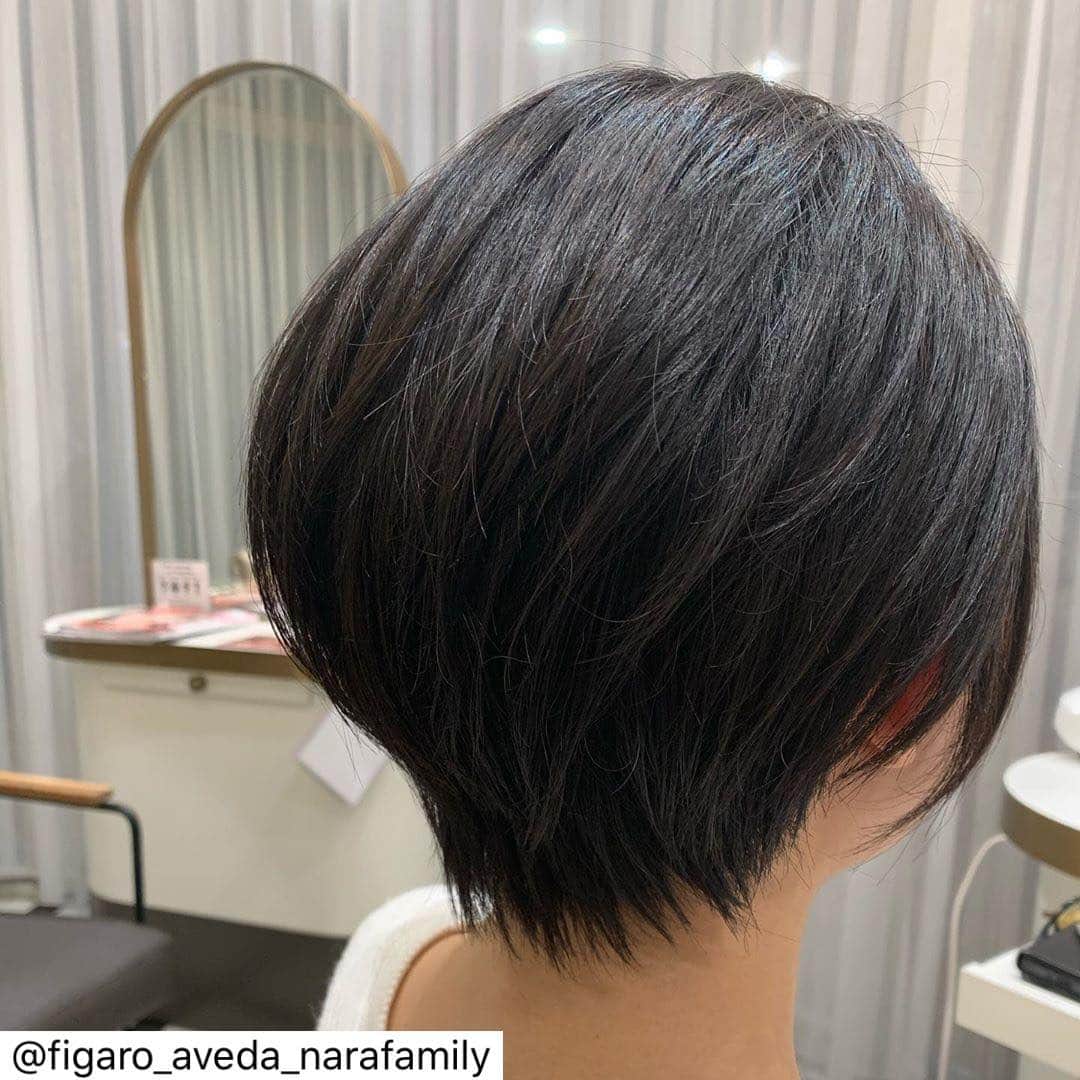のインスタグラム：「Figaro AVEDA（1Ｆ）ならファミリー店 . ショートスタイル✂︎✂︎✂︎ . . ＊＊＊＊＊＊＊＊＊＊＊＊＊＊＊＊＊＊＊＊＊＊＊＊＊＊＊＊＊＊＊＊＊＊＊＊＊＊＊＊＊＊ . . >>>> FIGARO AVEDA <<<< .  オーガニックサロン ☞93%自然界由来成分配合AVEDAカラー . . . . 奈良県の奈良ファミリー専門店内 トータルビューティーサロンです☺︎ . . . . . 営業時間10:00〜20:00  年中無休 . . . 【  ご新規様限定 】 . カラーカット >> 7980 +tax . パーマカット >> 7980 +tax . カラーヘッドスパ 20min >> 6980 +tax . . . ステキなヘア、アイラッシュ提案させて頂きます。 是非一度お任せください！！ . . . ご予約お待ちしてます✂︎✂︎✂︎✂︎ . . . ℡0742-30-0188 . . . . . . #ヘア#ヘアアレンジ#ヘアスタイル#ヘアカラー#インスタ映え#ファッション#hair#サロンモデル#美容室#インテリア#外国人風#カラー#love #instagood #aveda#アヴェダ#beauty#オーガニック#셀카#撮影#お洒落さんと繋がりたい#美容師#model#奈良ファミリー#ならファグラム#フォトジェニック#いいね返し . . ＊＊＊＊＊＊＊＊＊＊＊＊＊＊＊＊＊＊＊＊＊ ＊＊＊＊＊＊＊＊＊＊＊＊＊＊＊＊＊＊＊＊＊」