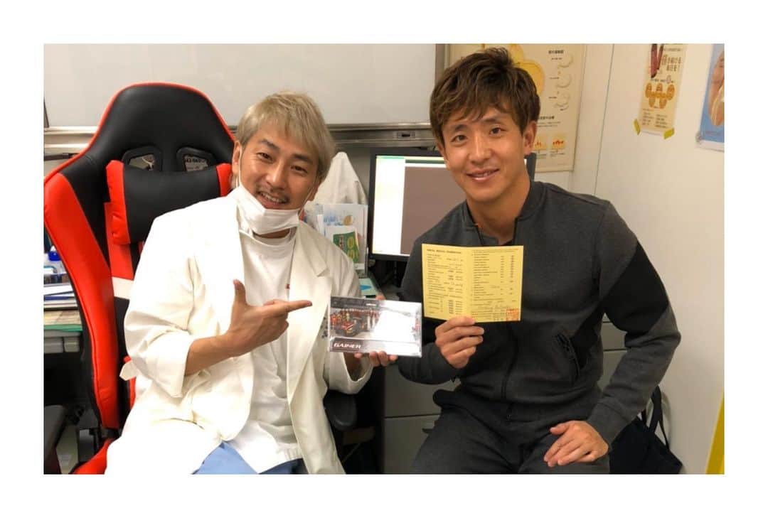 平中克幸さんのインスタグラム写真 - (平中克幸Instagram)「. 人生最速でライセンスを更新して、メディカルカードは坂本クリニックにて診断して頂きました！ . . 有難う御座いました😊」1月31日 14時11分 - katsuyukihiranaka