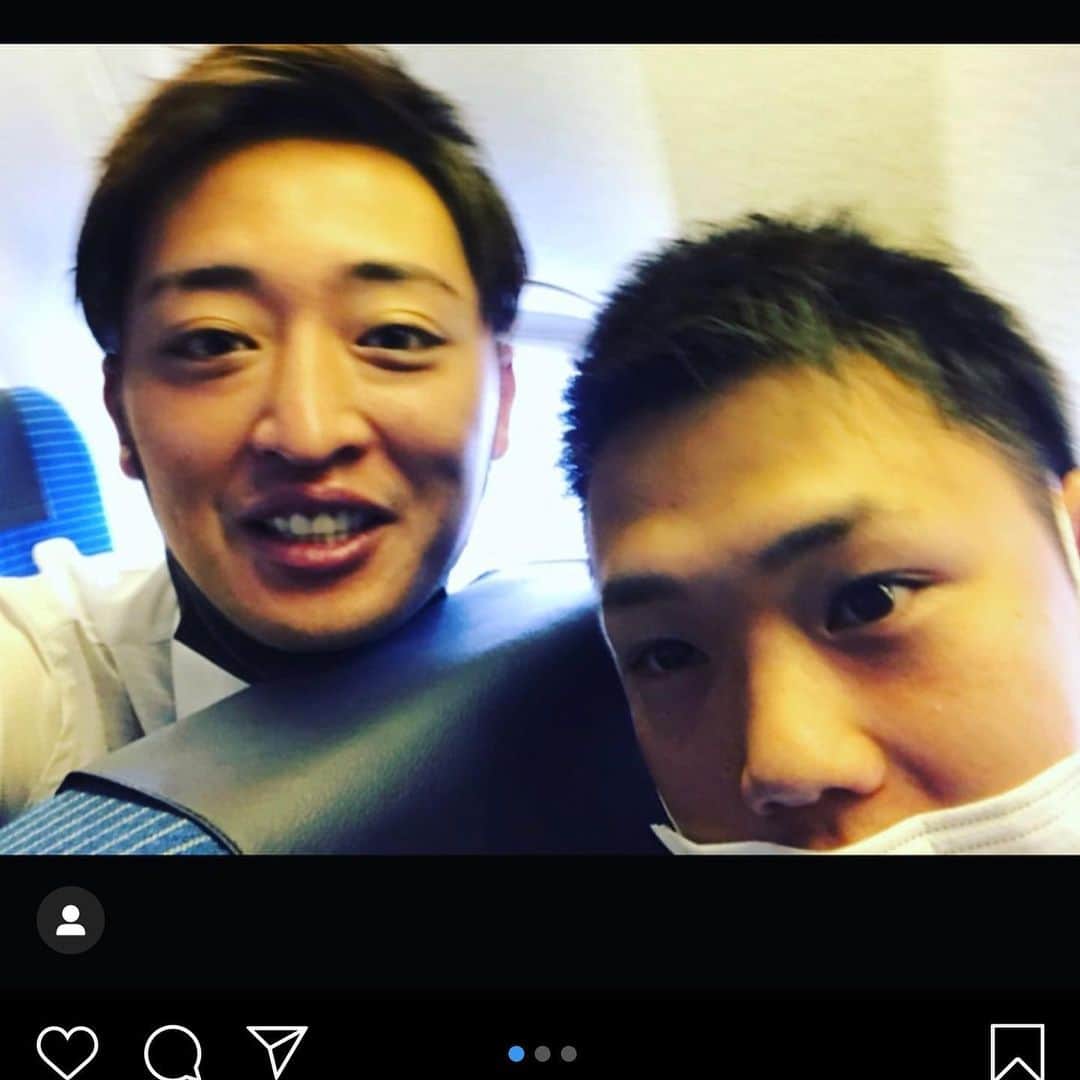 谷口雄也のインスタグラム：「#これがこう  #白村明弘  #せんぱい  #沖縄 #がんばろうね  #谷口雄也」