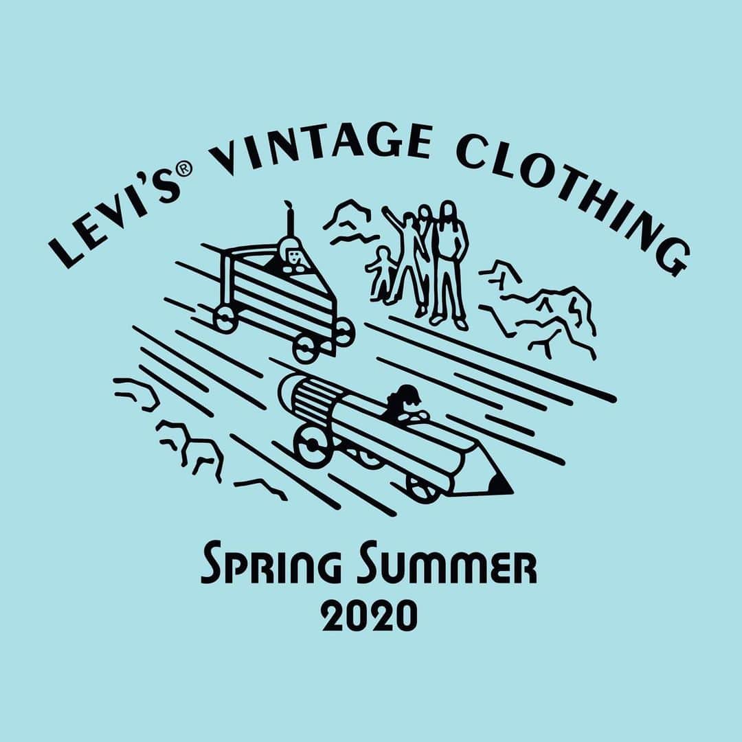 のインスタグラム：「#LevisVintageClothing #SS20  今シーズンのテーマは“Soap box”。1975年からサンフランシスコで、手作りのソープボックスレースカーで曲がりくねった坂道を下るというエキセントリックなレースが行われました。  当初のスポンサー企業の一つであったリーバイス®が、60-70年代のリーバイス®アーカイブや、ソープボックスダービーに参加したアーティストにインスピレーションを得たコレクションを展開します。  #SoapboxDerby  #復刻 #リーバイス #levis」