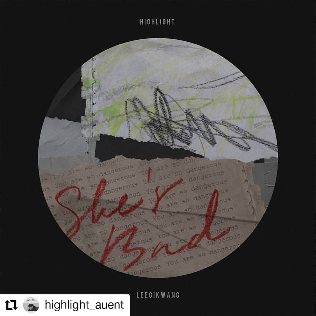 HIGHLIGHTのインスタグラム：「#Repost @highlight_auent • • • • • • [안내] 하이라이트(Highlight) 이기광 Sound Cloud `She's Bad` 음원 공개 안내 . . 하이라이트(Highlight) 이기광의 `She's Bad`가 하이라이트 공식 사운드 클라우드에 공개되었습니다. . . `나른섹시`를 소리로 표현한다면? (정답 : She's Bad!!!!!!!) 눈 깜짝할 사이 다가온 1월의 마지막 날! 이기광님의 마지막 미공개곡! She's Bad와 함께 더 많이 웃는 하루 보내시길 바랍니다:) . . 하이라이트(Highlight) 이기광 Sound Cloud `She's Bad` 음원 공개 안내 ▶ http://aroundusent.com/home/artist_notice_detail/532 . . 하이라이트(Highlight) 공식 사운드 클라우드 ▶ https://soundcloud.com/highlight_091016 . . [Sound Cloud] She's Bad - LEEGIKWANG of HIGHLIGHT ▶ https://soundcloud.com/highlight_091016/shes-bad-leegikwang-of-highlight . . #하이라이트 #Highlight #이기광 #LEEGIKWANG #ShesBad」