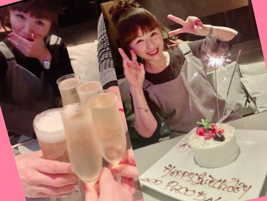 吉田玲奈さんのインスタグラム写真 - (吉田玲奈Instagram)「電波子ちゃんお誕生日PARTY🎂🎉仲良しメンバーでお祝い🥂🥂おめでとう😘長〜いお付き合い❥おばあちゃんになってもお誕生日PARTYやろうね〜🤣🎉笑顔の多い1年になりますように✨ #電波子 ちゃん #進め電波少年 #アイドル #お誕生日会  #ハタチからのお付き合い #女子会 #熟女会 #自立女子 #オトナ女子 #楽しい時間をありがとう #みんなが幸せでありますように」1月31日 15時19分 - reina.yoshida.ciel.1218