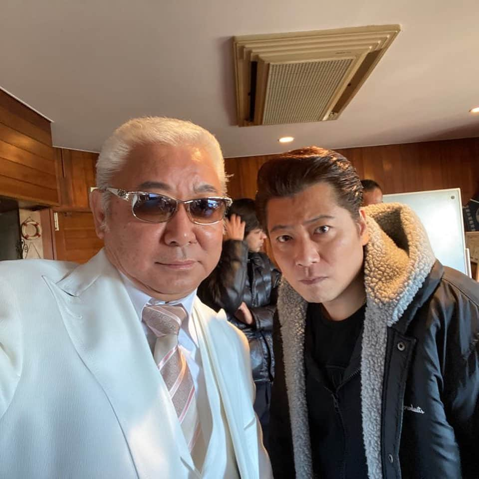 水元秀二郎さんのインスタグラム写真 - (水元秀二郎Instagram)「本日は横浜ロケ 影と呼ばれた男たちseason 2 今日は寒い😨 #白竜#中村獅童#國本鍾建#リリーフランキー#水元秀二郎#中川翔太#yu#石垣島boost#横浜#影と呼ばれた男たち#vシネマ#撮影#片岡組」1月31日 15時42分 - gangsta.hidejiro