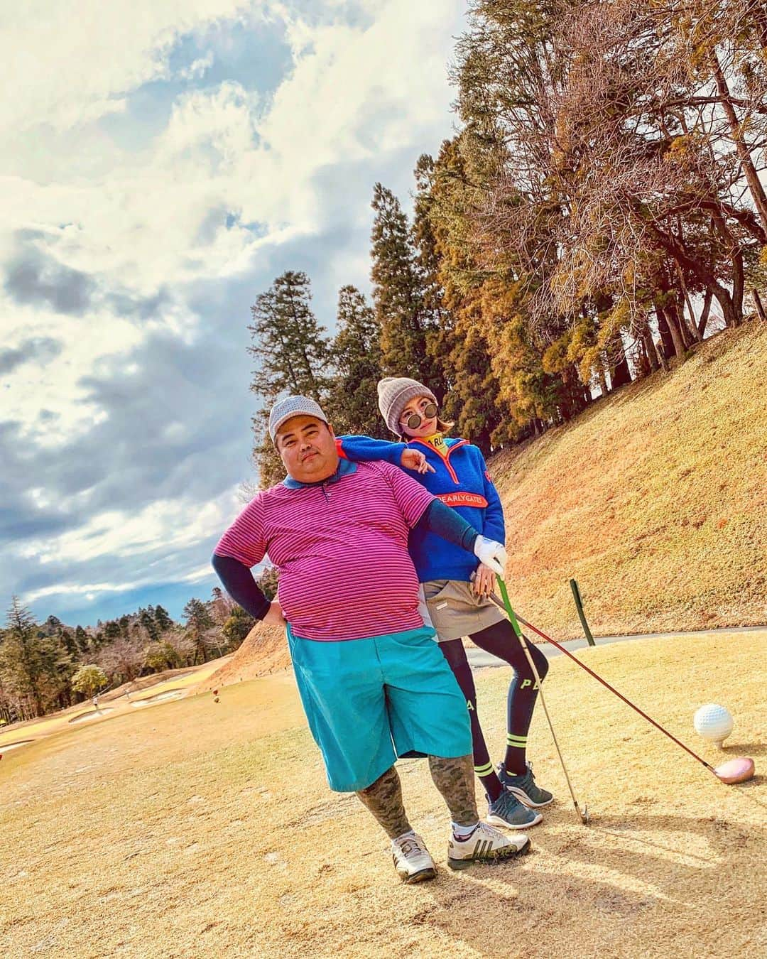 西内ひろさんのインスタグラム写真 - (西内ひろInstagram)「I played golf today with Japanese comedian "Hibiki":)Nice pose😊　@hibikinagatomo  今日は久々のゴルフで、お笑いの"響"の長友さんも一緒でした⛳️以前、広島でのお仕事ぶりの再会✨モデルポーズもキマッてます👍笑。 #上手くなくてどーもすみませんでした #ミツコ  #golf #japanesecomedian」1月31日 15時59分 - 0214hiro