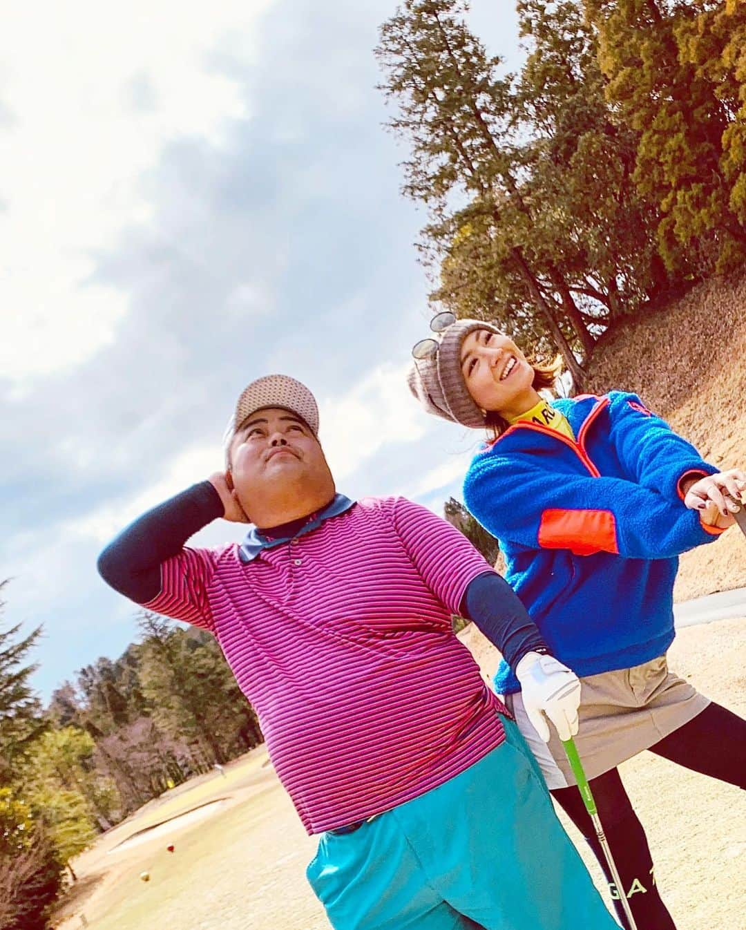 西内ひろさんのインスタグラム写真 - (西内ひろInstagram)「I played golf today with Japanese comedian "Hibiki":)Nice pose😊　@hibikinagatomo  今日は久々のゴルフで、お笑いの"響"の長友さんも一緒でした⛳️以前、広島でのお仕事ぶりの再会✨モデルポーズもキマッてます👍笑。 #上手くなくてどーもすみませんでした #ミツコ  #golf #japanesecomedian」1月31日 15時59分 - 0214hiro