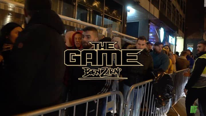 ゲームのインスタグラム：「Manchester, England..... thank you for the amazing energy last night !!! Show #1 was truly a blessing 🙏🏾..... Portsmouth, see you later tonite !!!! #Born2RapUKTour #TreesByGame #SenorDeLosCielosTequilla 🎥 @ncf_co」