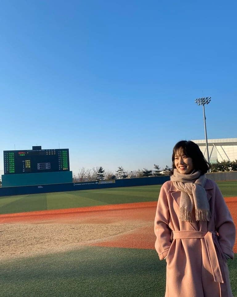 パク・ウンビンさんのインスタグラム写真 - (パク・ウンビンInstagram)「#스토브리그 #전지훈련중⚾️ #드림즈이겨라🤭」1月31日 16時28分 - eunbining0904