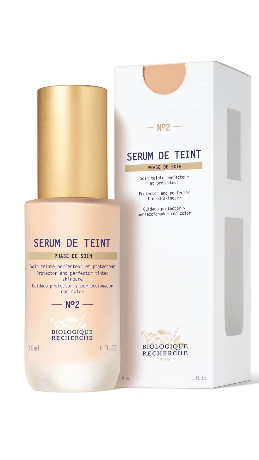 のインスタグラム：「Мы рады представить долгожданную новинку Serum de Teint от Biologique Recherche. Доступно скоро в России.  #BiologiqueRecherche #BuildingBetterSkin #FollowYourSkinInstant」