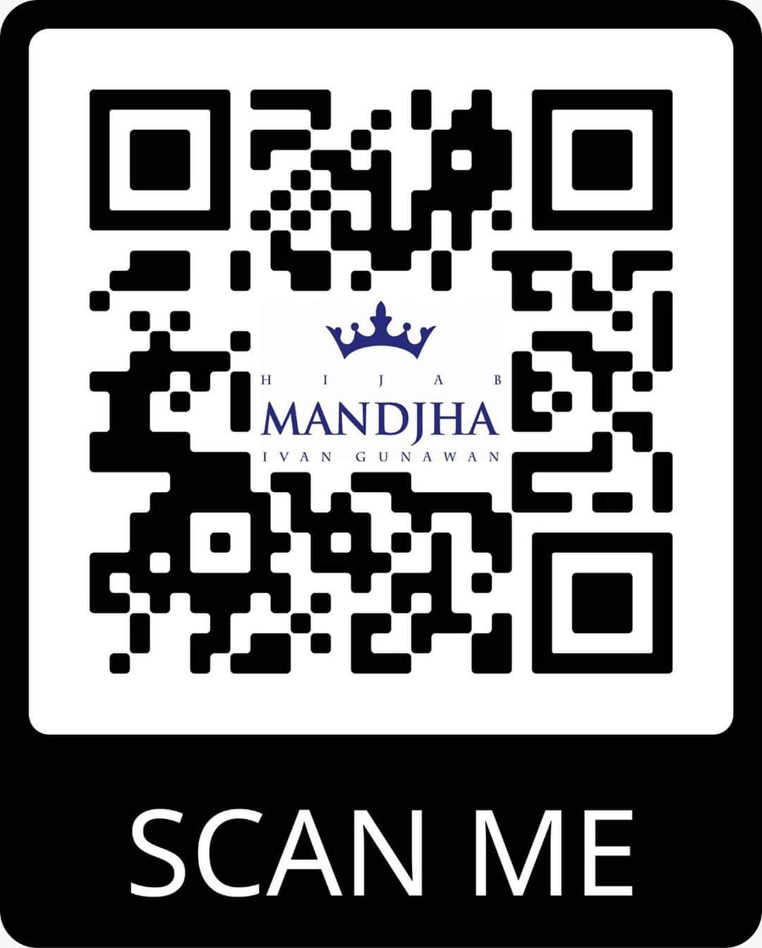 Ivan Gunawanさんのインスタグラム写真 - (Ivan GunawanInstagram)「. “ Dear all valuable customers, please scan this barcode on your phone,  You can get any products information also promotions from @mandjha.ivangunawan . And you will get any updates from us . Happy shopping! “ . . #ivangunawan #mandjhahijabivangunawan #scanbarcode」1月31日 18時26分 - ivan_gunawan