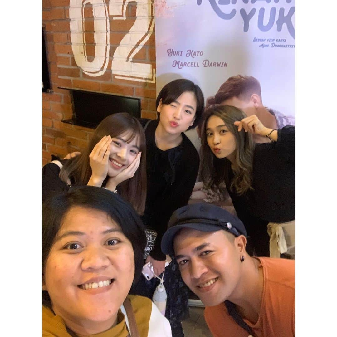 仲川遥香さんのインスタグラム写真 - (仲川遥香Instagram)「Happy Happy Happy ❤️ @jkt48achan @cindyyuvia @nikita.rosalini @garenaharry  #indonesia #jakarta #japan #tokyo #nikahyuk #film #ayana #yupi #haruka #harukanakagawa #インドネシアタレント #ジャカルタ生活 #ジャカルタ在住 #映画 #仲川遥香」1月31日 18時34分 - haruuuu_chan