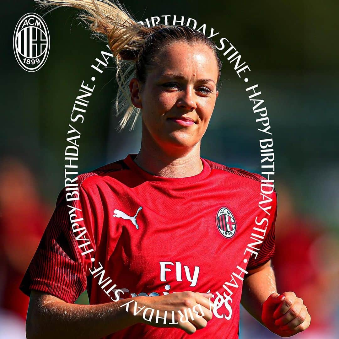 ACミランさんのインスタグラム写真 - (ACミランInstagram)「🎉 Happy 29th birthday, @stinehov! 👏🏻 It's her first in Rossonero 🔴⚫ #FollowTheRossonere #SempreMilan」1月31日 19時00分 - acmilan